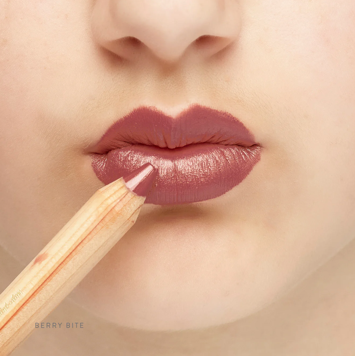 Natural Lipstick Crayon - Berry Bite
