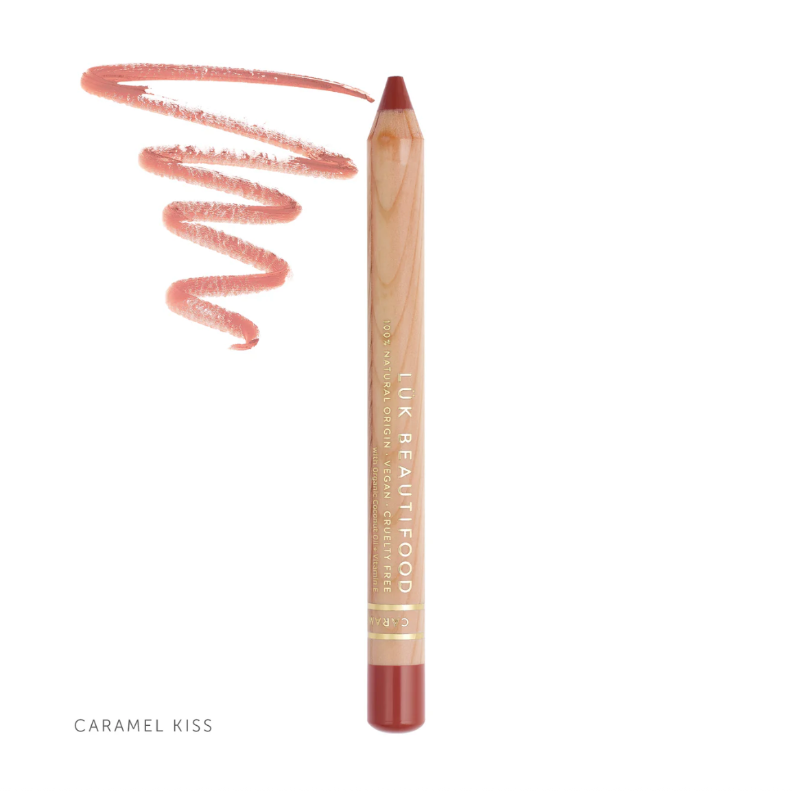 Natural Lipstick Crayon - Caramel Kiss