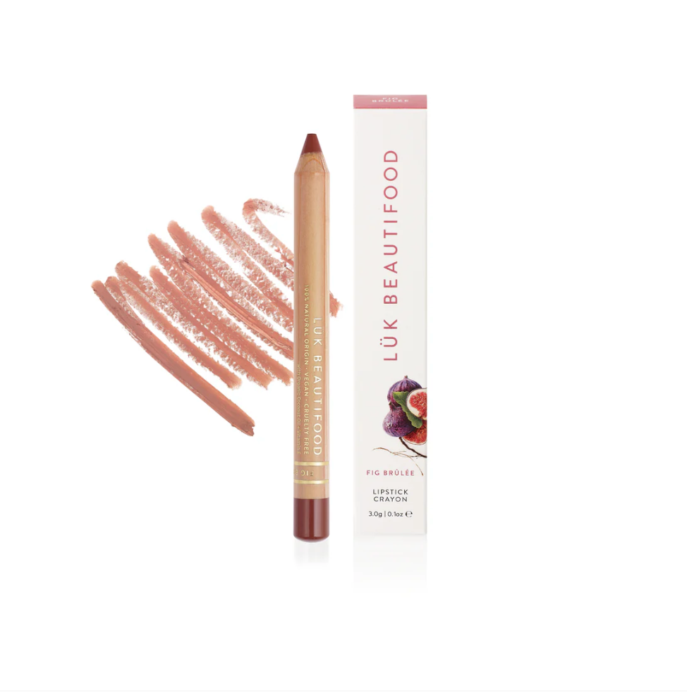 Natural Lipstick Crayon - Fig Brûlée