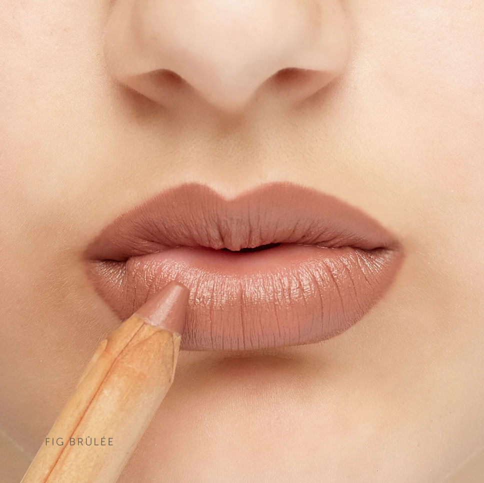Natural Lipstick Crayon - Fig Brûlée