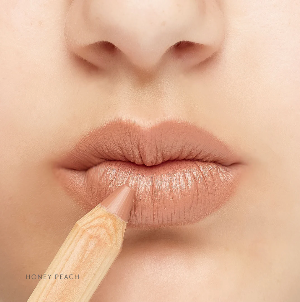 Natural Lipstick Crayon - Honey Peach