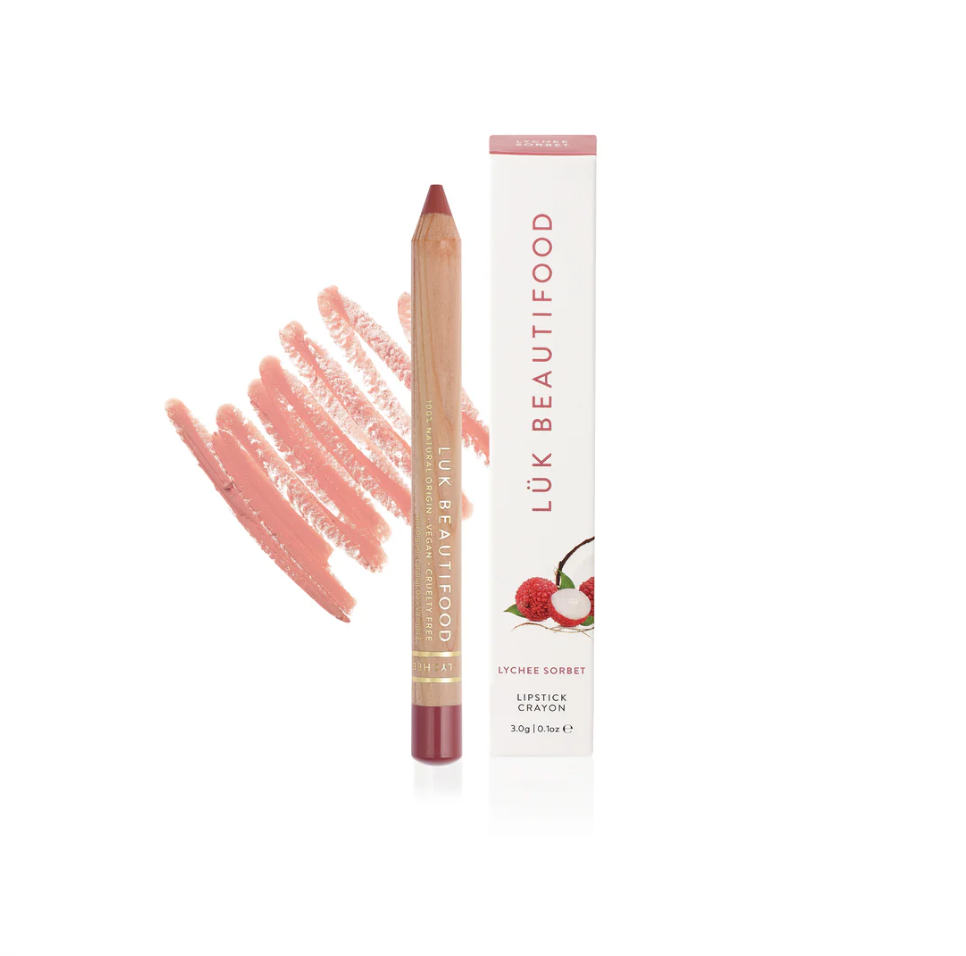Natural Lipstick Crayon - Lychee Sorbet