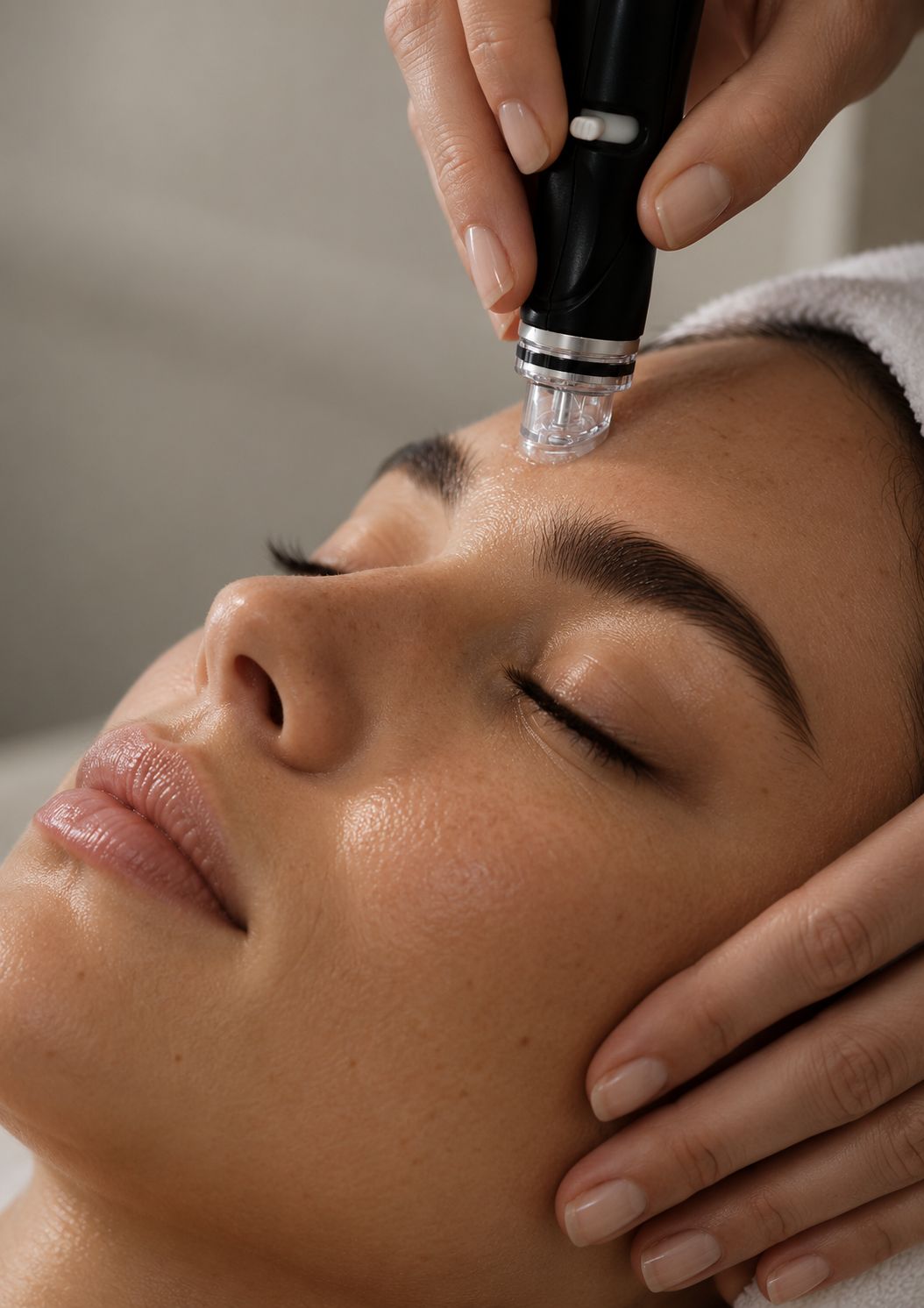 Hydrafacial treatment